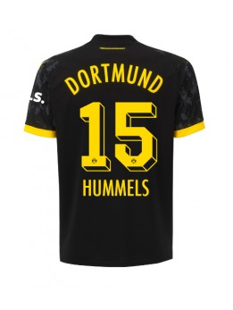 Ženski Nogometna dresi replika Borussia Dortmund Mats Hummels #15 Gostujoči 2023-24 Kratek rokav